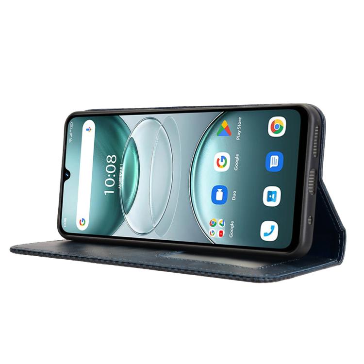For Umidigi G100 / G100A Magnetic Buckle Retro Texture Leather Phone Case