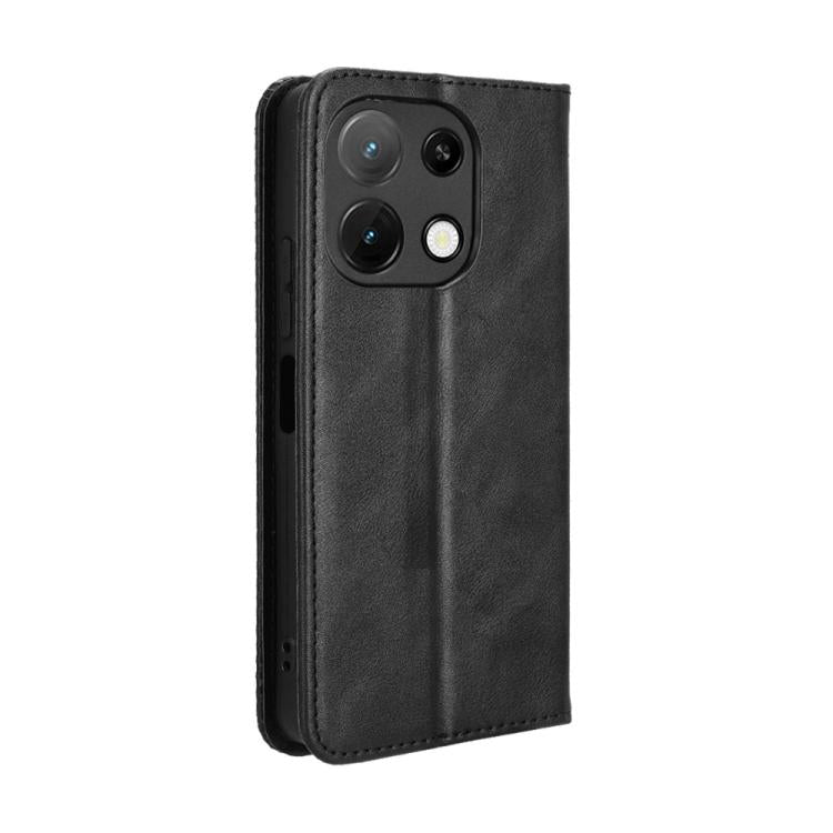 For Umidigi Note 100 / Note 100A Magnetic Buckle Retro Texture Leather Phone Case