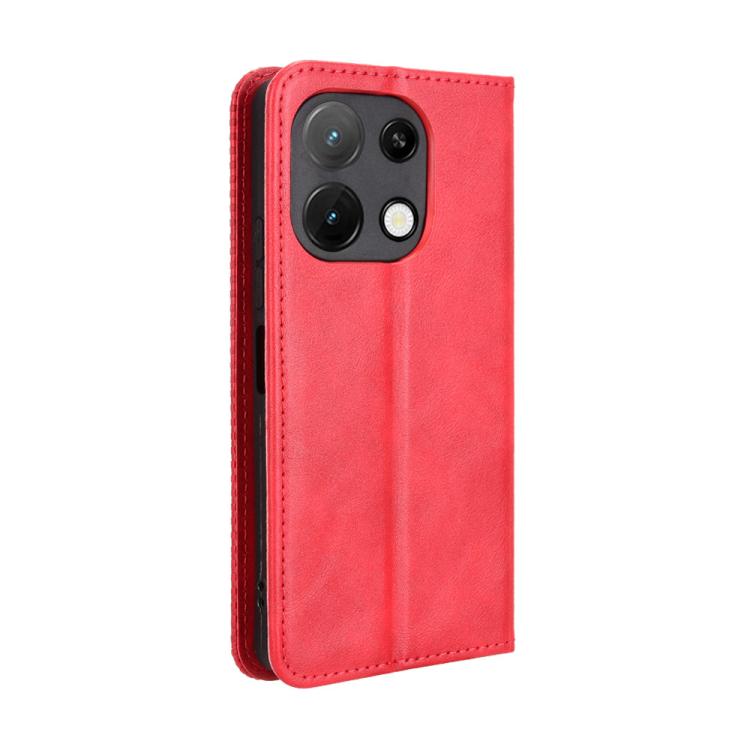 For Umidigi Note 100 / Note 100A Magnetic Buckle Retro Texture Leather Phone Case