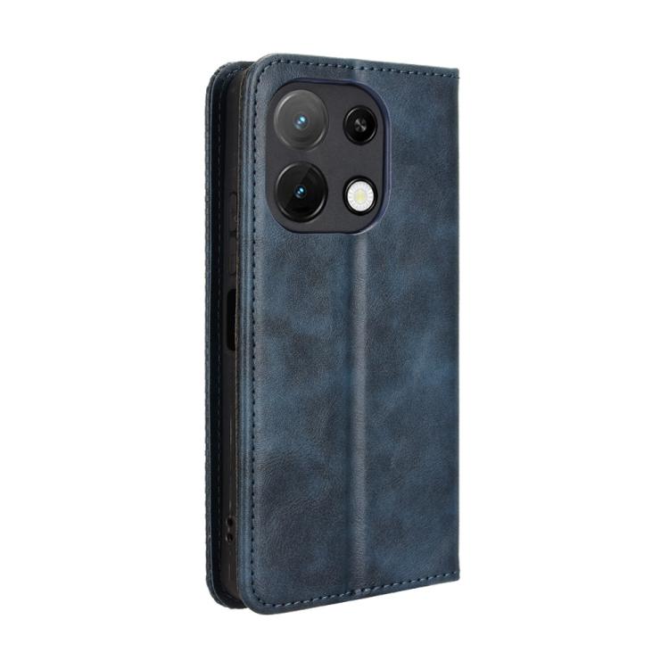 For Umidigi Note 100 / Note 100A Magnetic Buckle Retro Texture Leather Phone Case