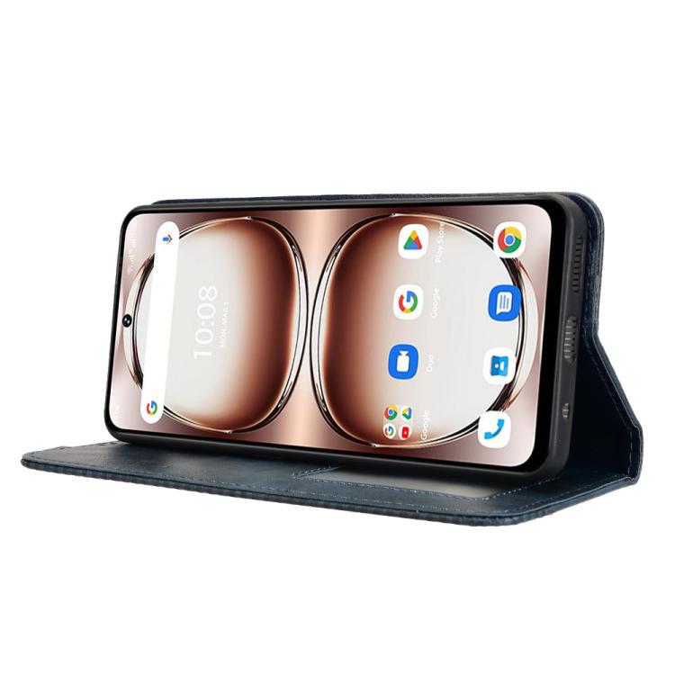 For Umidigi Note 100 / Note 100A Magnetic Buckle Retro Texture Leather Phone Case