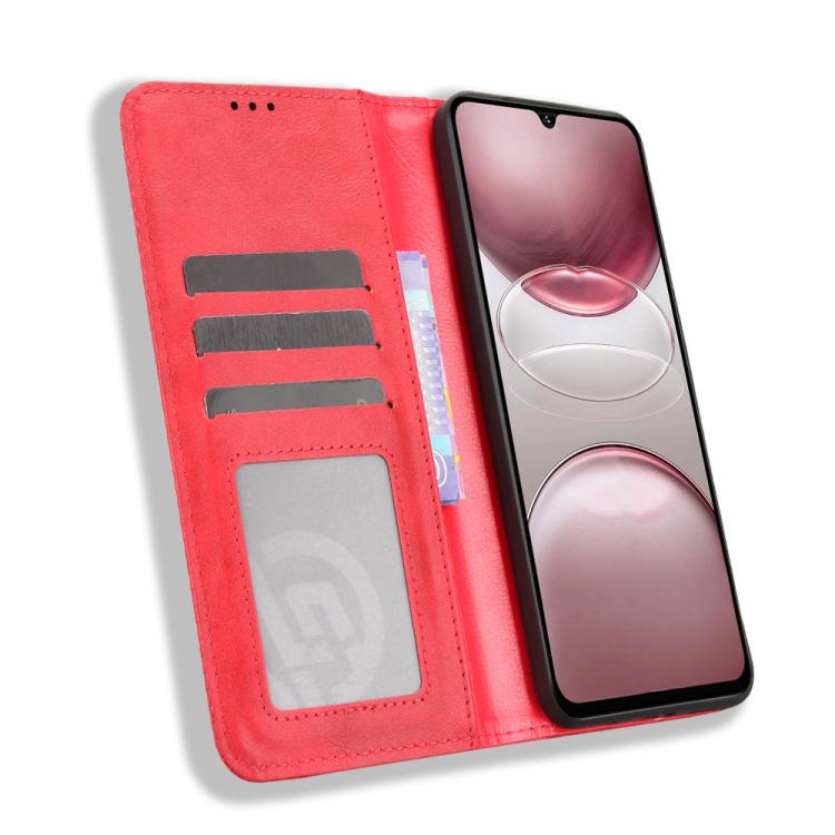 For Umidigi G100 5G 2025 / G100 Pro Magnetic Buckle Retro Texture Leather Phone Case