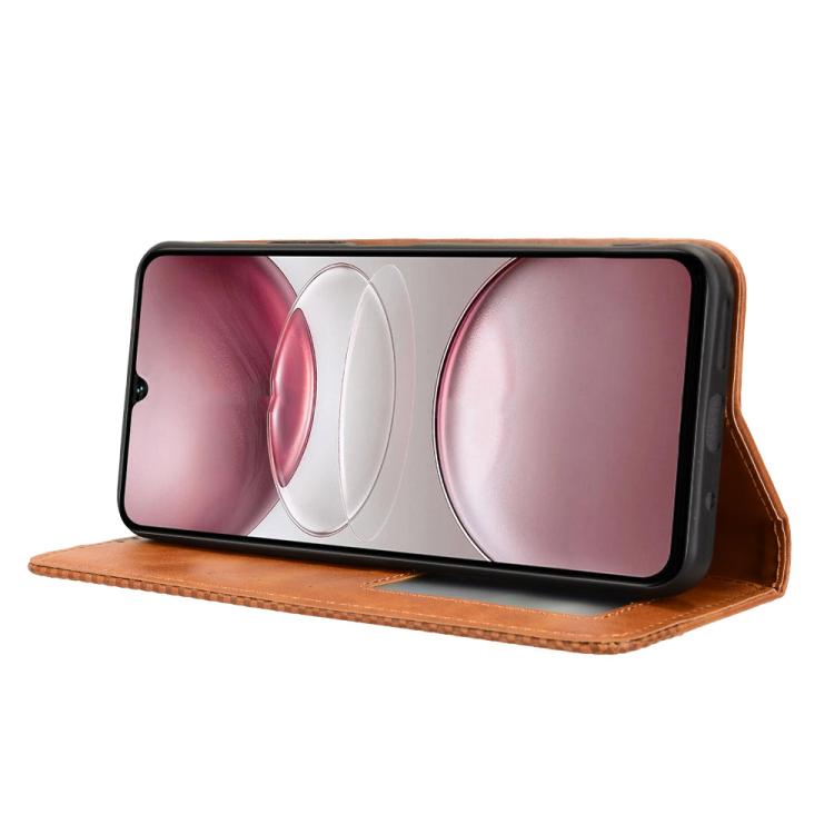 For Umidigi G100 5G 2025 / G100 Pro Magnetic Buckle Retro Texture Leather Phone Case