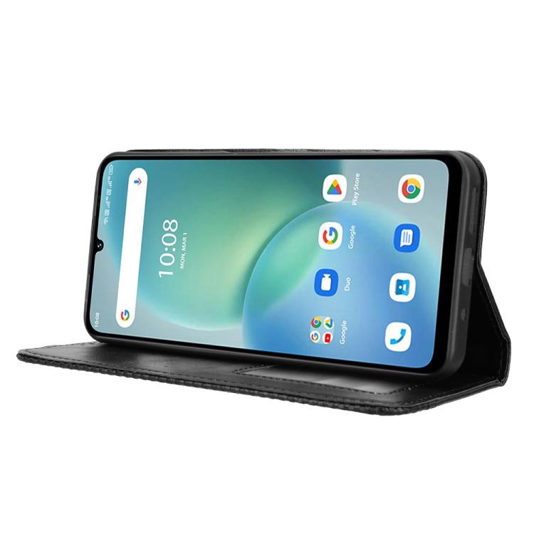 For Umidigi G100X 4G / 5G Magnetic Buckle Retro Texture Leather Phone Case