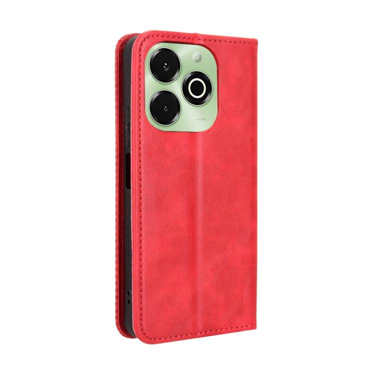 For Umidigi G100X 4G / 5G Magnetic Buckle Retro Texture Leather Phone Case