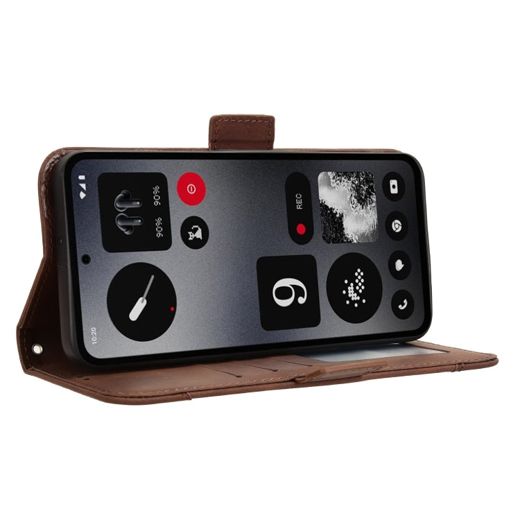 For Nothing CMF Phone 1 Skin Feel Calf Texture Card Slots Leather Phone Case