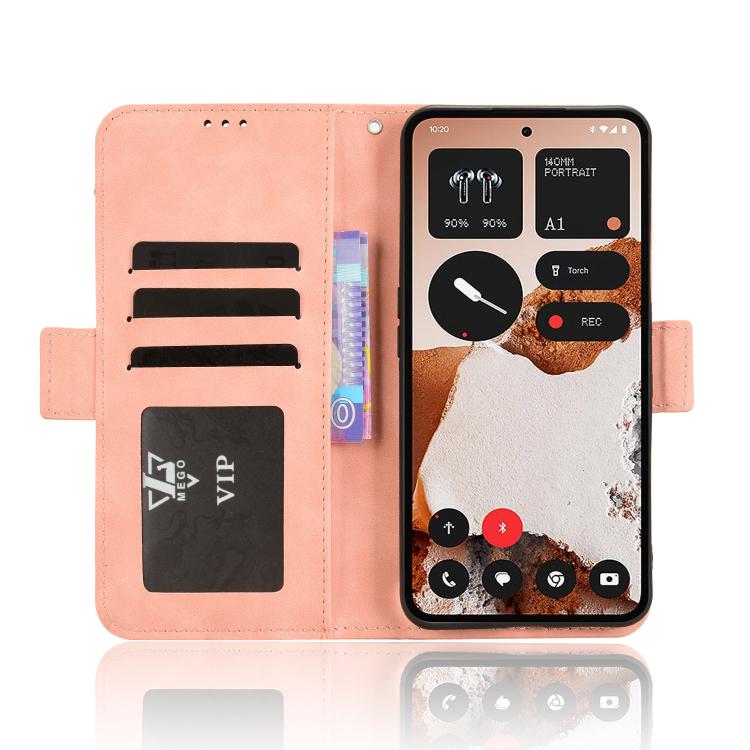 For Nothing CMF Phone 2 Pro Skin Feel Calf Texture Card Slots Leather Phone Case