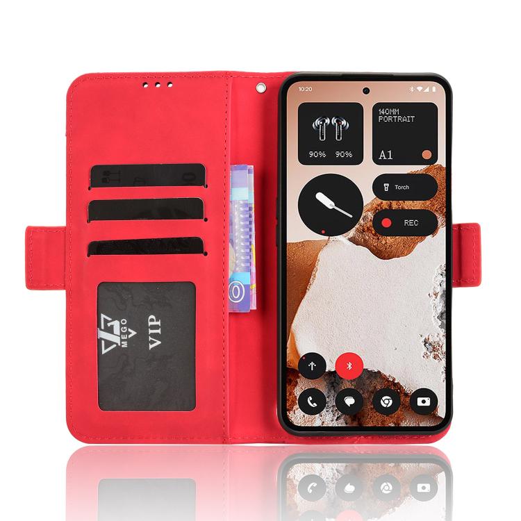For Nothing CMF Phone 2 Pro Skin Feel Calf Texture Card Slots Leather Phone Case