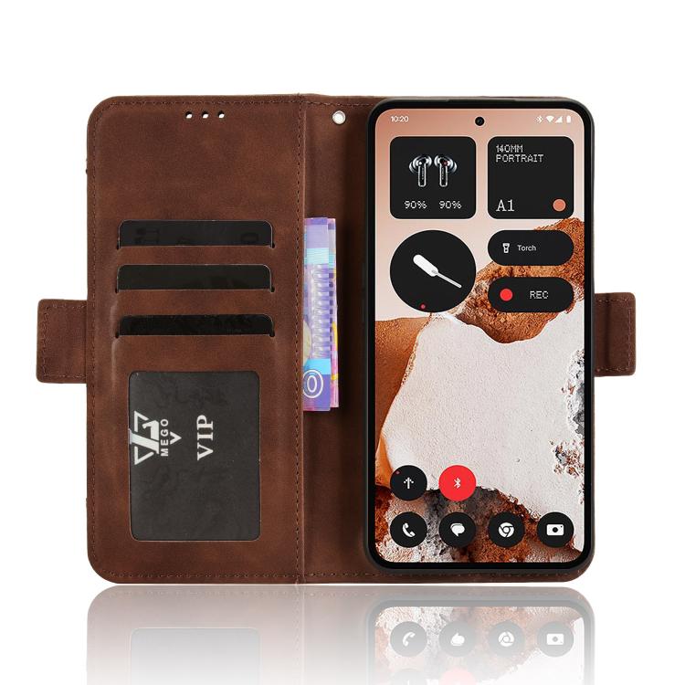 For Nothing CMF Phone 2 Pro Skin Feel Calf Texture Card Slots Leather Phone Case