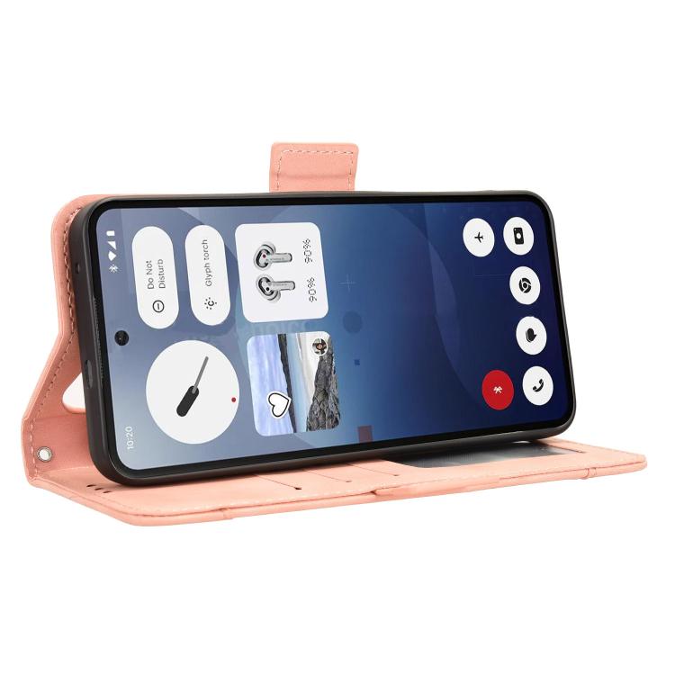 For Nothing Phone 3 Skin Feel Calf Texture Card Slots Leather Phone Case