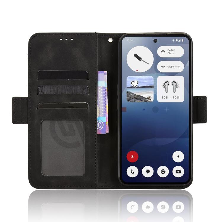 For Nothing Phone 3 Skin Feel Calf Texture Card Slots Leather Phone Case