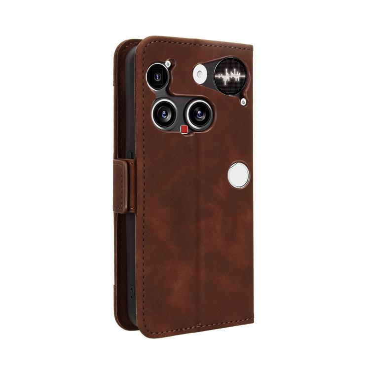 For Nothing Phone 3 Skin Feel Calf Texture Card Slots Leather Phone Case
