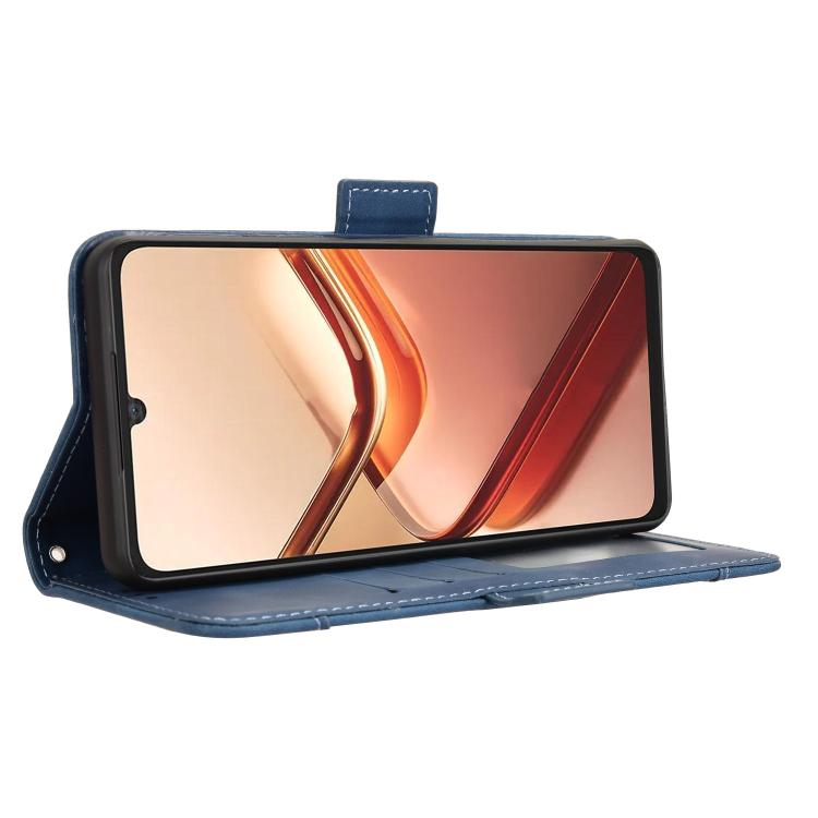 For Doogee Note 58 / Note 58 Pro Skin Feel Calf Texture Card Slots Leather Phone Case