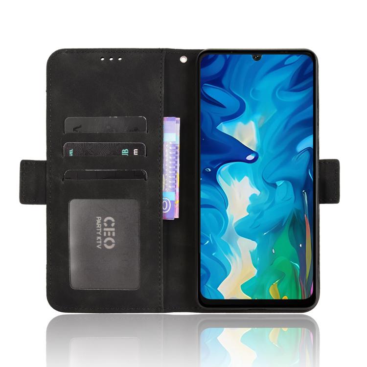 For Doogee Note 59 / Note 59 Pro Skin Feel Calf Texture Card Slots Leather Phone Case