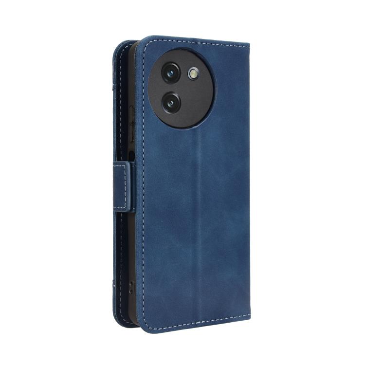 For Doogee Note 59 / Note 59 Pro Skin Feel Calf Texture Card Slots Leather Phone Case