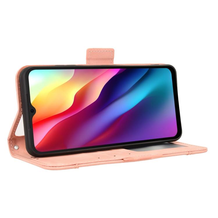 For Doogee Note 56 / Note 56 Pro Skin Feel Calf Texture Card Slots Leather Phone Case