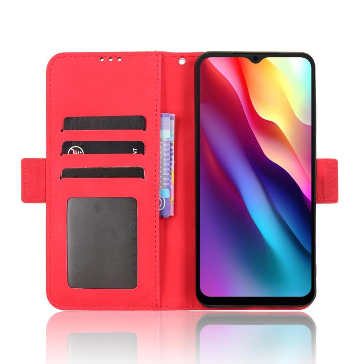 For Doogee Note 56 / Note 56 Pro Skin Feel Calf Texture Card Slots Leather Phone Case