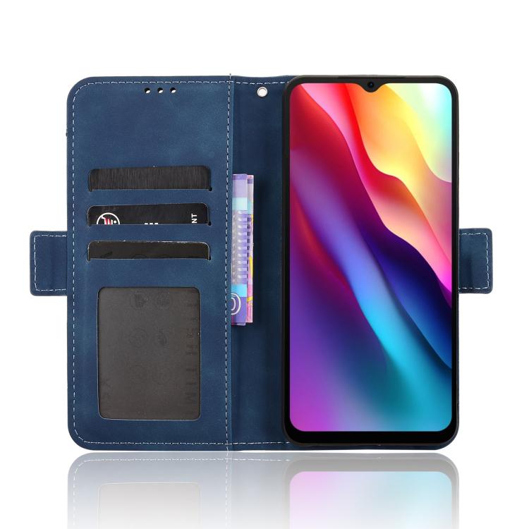 For Doogee Note 56 / Note 56 Pro Skin Feel Calf Texture Card Slots Leather Phone Case