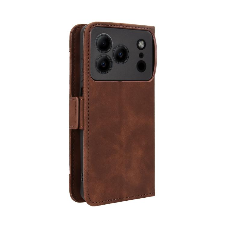 For Doogee Note 56 / Note 56 Pro Skin Feel Calf Texture Card Slots Leather Phone Case