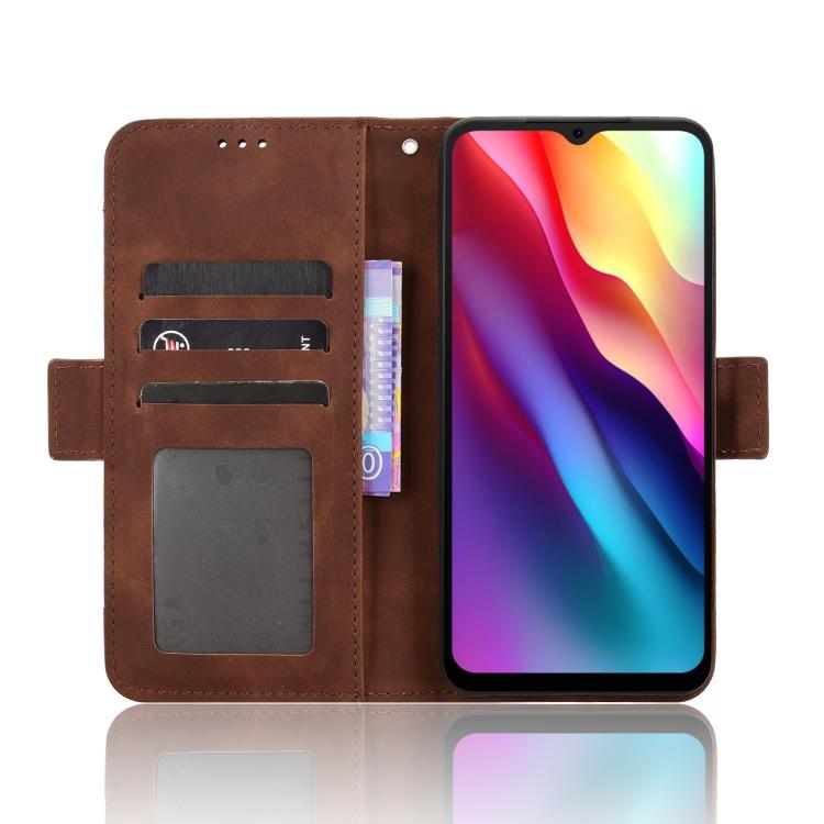 For Doogee Note 56 / Note 56 Pro Skin Feel Calf Texture Card Slots Leather Phone Case