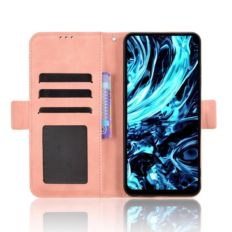For Doogee Note 56X / Note 56X Pro Skin Feel Calf Texture Card Slots Leather Phone Case