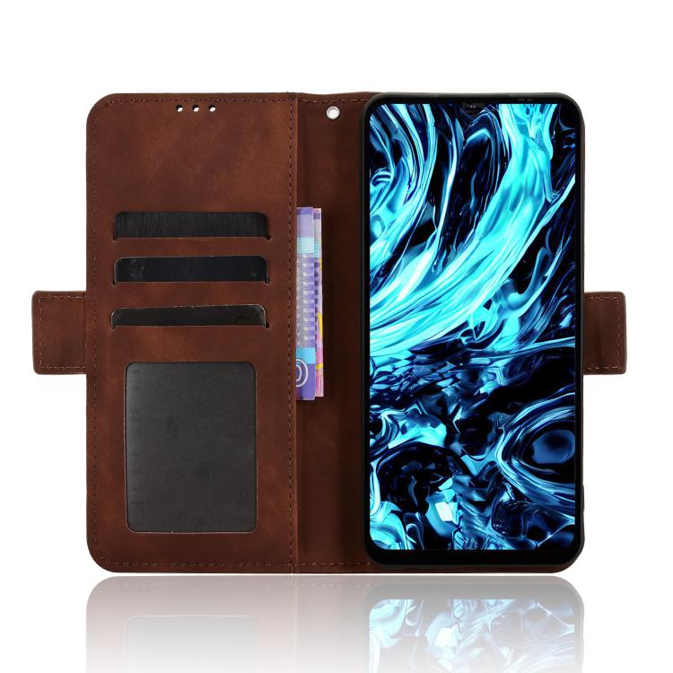 For Doogee Note 56X / Note 56X Pro Skin Feel Calf Texture Card Slots Leather Phone Case
