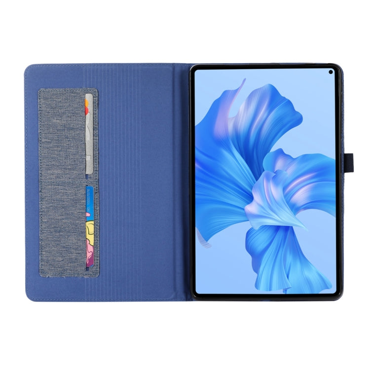 For Xiaomi Redmi Pad SE 8.7 4G Fabric Texture Horizontal Flip Leather Tablet Case