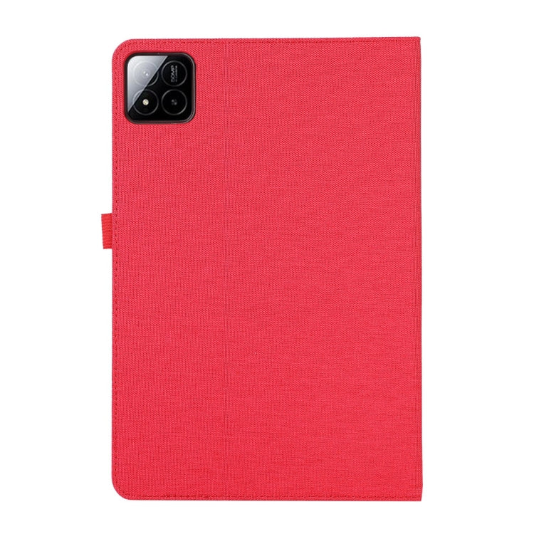 For Xiaomi Pad 7 / 7 Pro Fabric Texture Horizontal Flip Leather Tablet Case