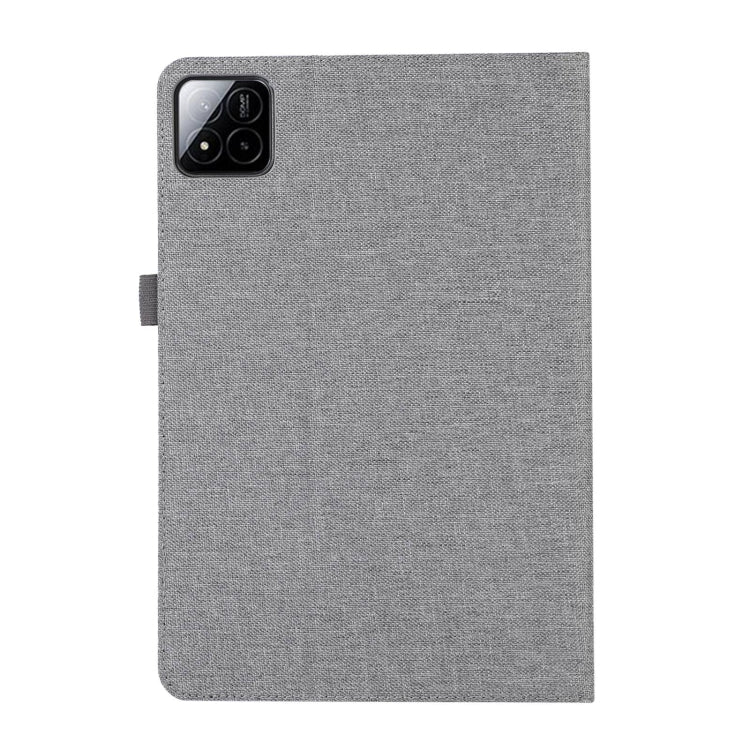 For Xiaomi Pad 7 / 7 Pro Fabric Texture Horizontal Flip Leather Tablet Case