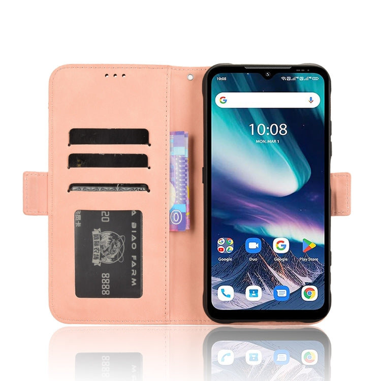 For Umidigi Bison X20 Skin Feel Calf Texture Card Slots Leather Phone Case