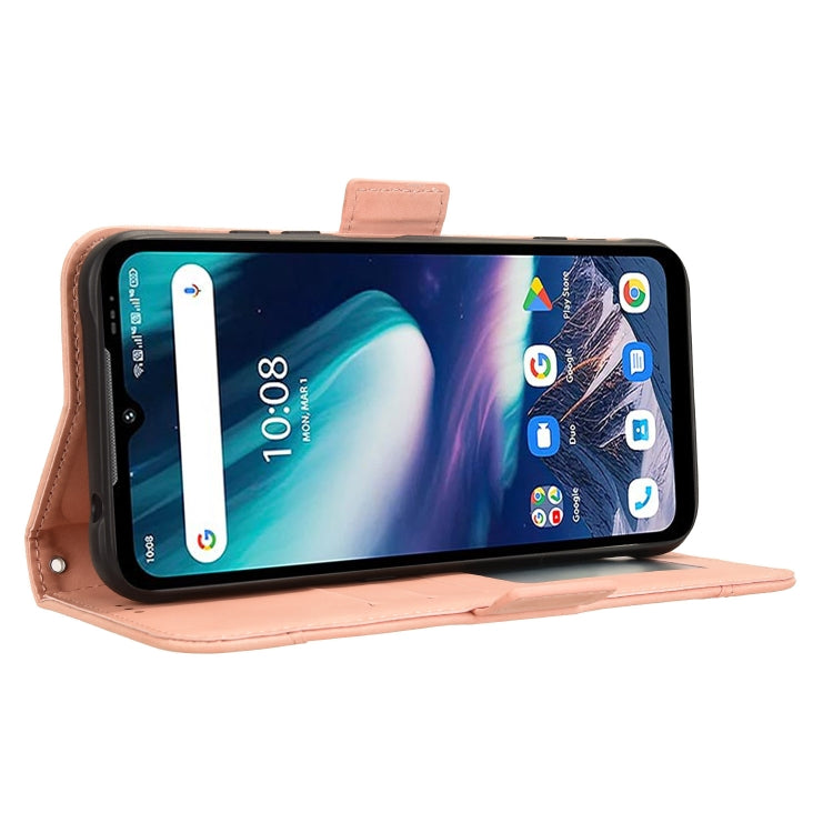 For Umidigi Bison X20 Skin Feel Calf Texture Card Slots Leather Phone Case