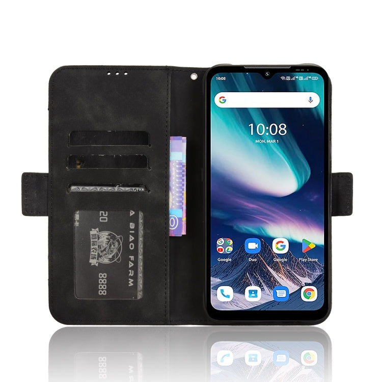 For Umidigi Bison X20 Skin Feel Calf Texture Card Slots Leather Phone Case