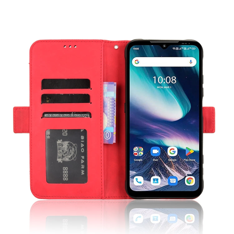 For Umidigi Bison X20 Skin Feel Calf Texture Card Slots Leather Phone Case