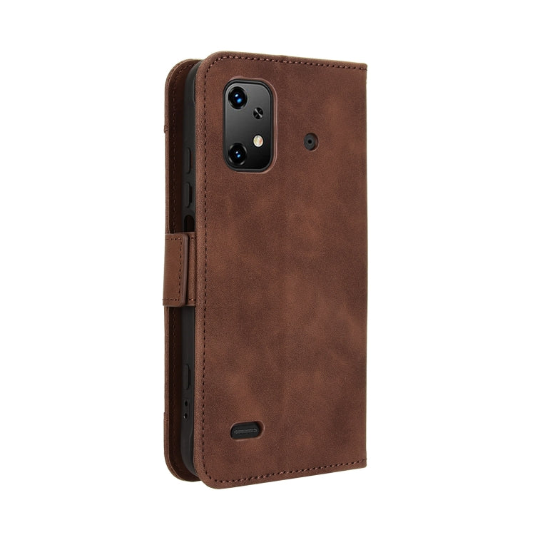 For Umidigi Bison X20 Skin Feel Calf Texture Card Slots Leather Phone Case