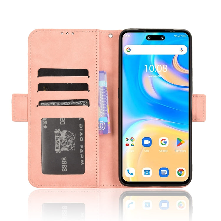 For Umidigi G6 5G Skin Feel Calf Texture Card Slots Leather Phone Case