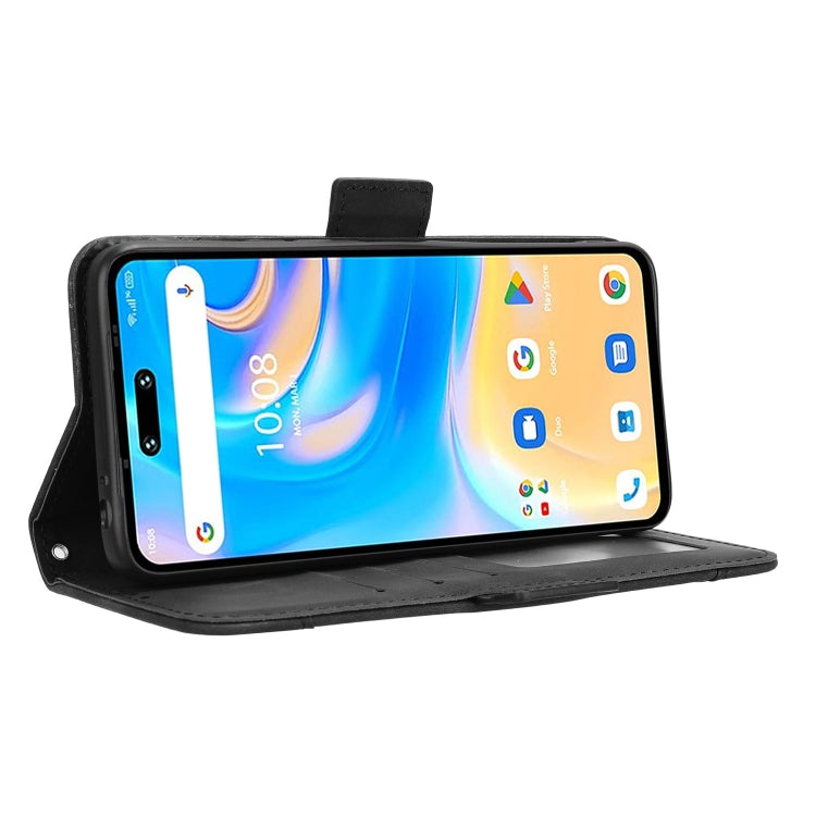 For Umidigi G6 5G Skin Feel Calf Texture Card Slots Leather Phone Case
