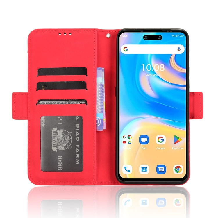 For Umidigi G6 5G Skin Feel Calf Texture Card Slots Leather Phone Case