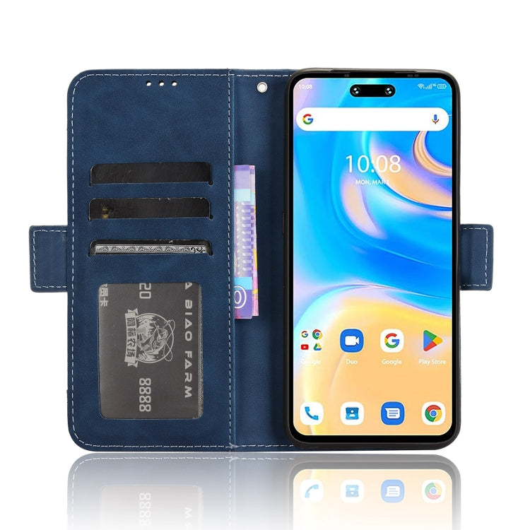 For Umidigi G6 5G Skin Feel Calf Texture Card Slots Leather Phone Case
