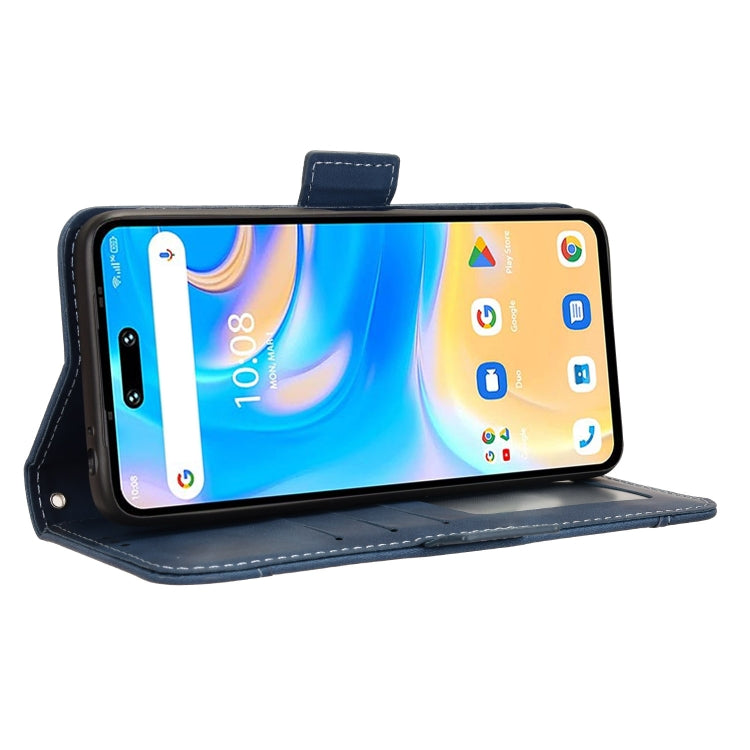 For Umidigi G6 5G Skin Feel Calf Texture Card Slots Leather Phone Case