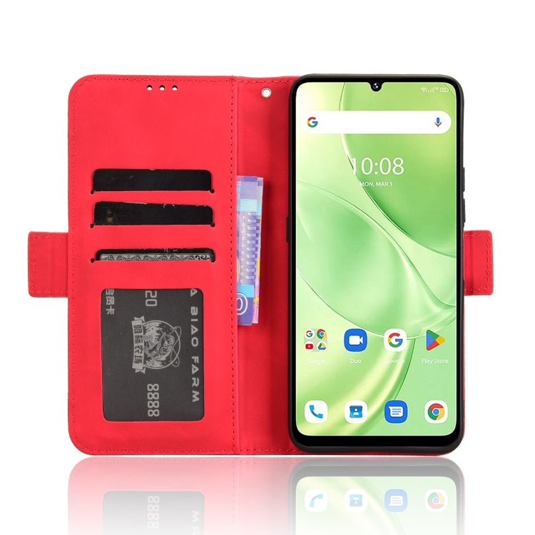 For Umidigi G9 5G / Note 90 Skin Feel Calf Texture Card Slots Leather Phone Case