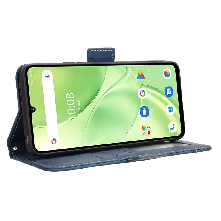 For Umidigi G9 5G / Note 90 Skin Feel Calf Texture Card Slots Leather Phone Case