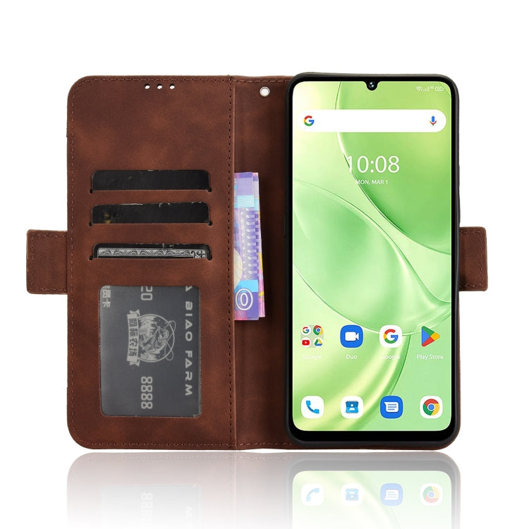 For Umidigi G9 5G / Note 90 Skin Feel Calf Texture Card Slots Leather Phone Case