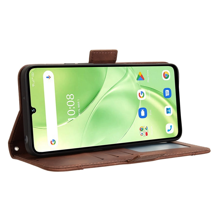 For Umidigi G9 5G / Note 90 Skin Feel Calf Texture Card Slots Leather Phone Case