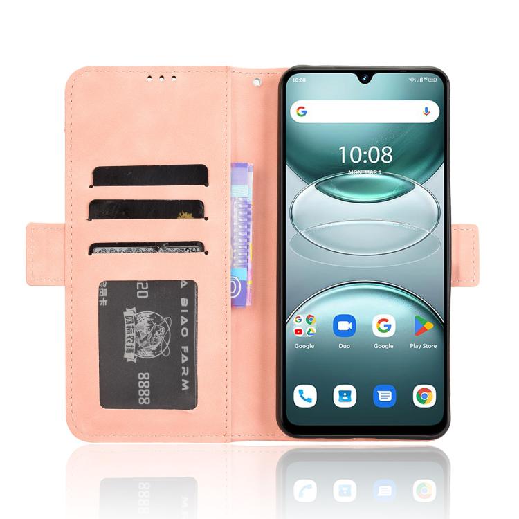 For Umidigi G100 / G100A Skin Feel Calf Texture Card Slots Leather Phone Case