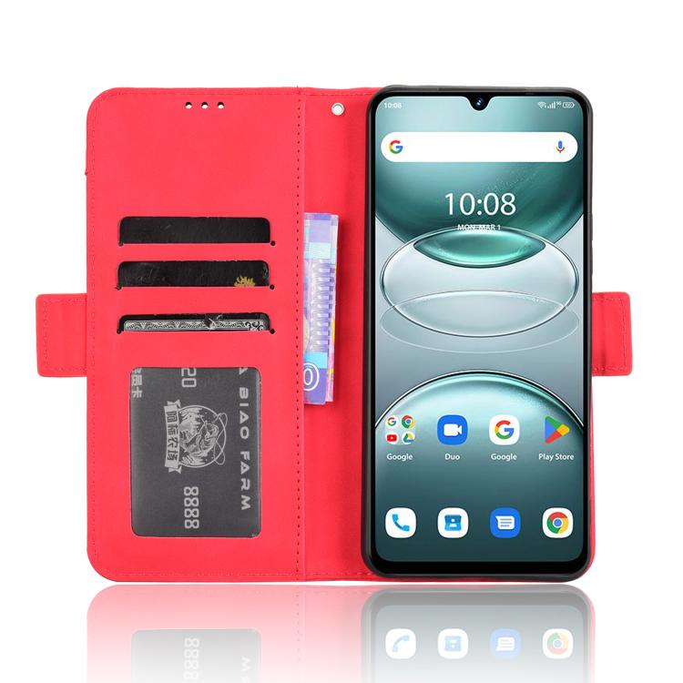 For Umidigi G100 / G100A Skin Feel Calf Texture Card Slots Leather Phone Case