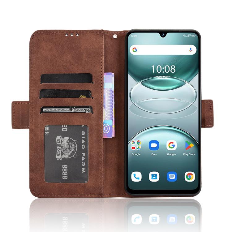 For Umidigi G100 / G100A Skin Feel Calf Texture Card Slots Leather Phone Case