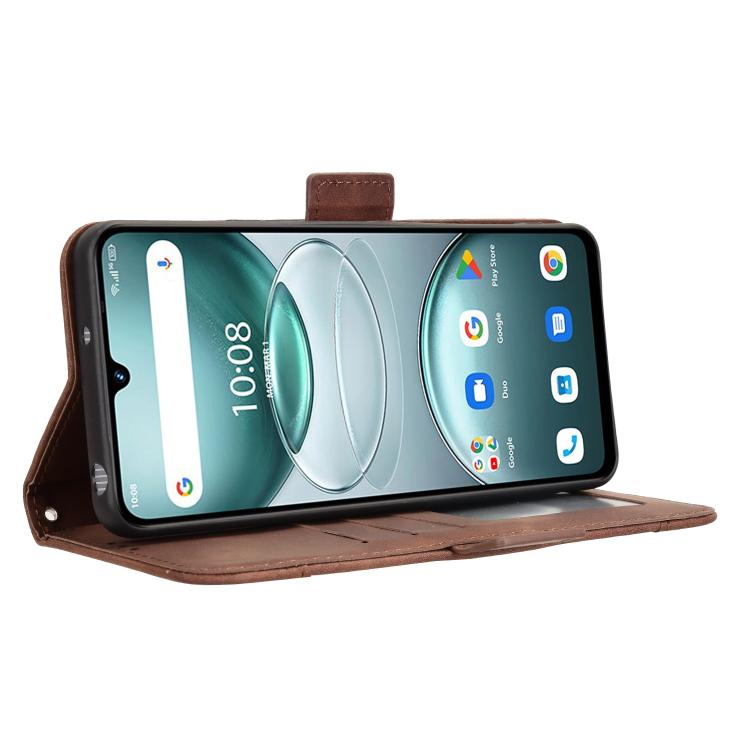 For Umidigi G100 / G100A Skin Feel Calf Texture Card Slots Leather Phone Case