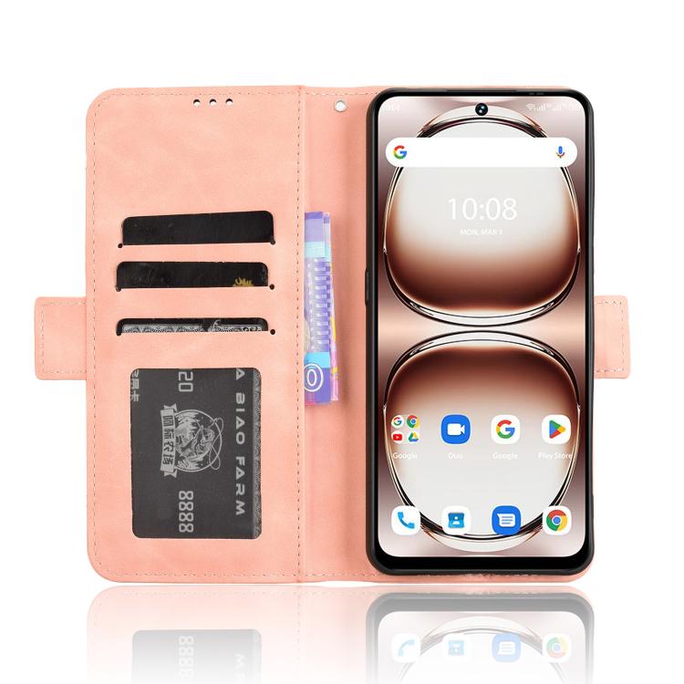 For Umidigi Note 100 / Note 100A Skin Feel Calf Texture Card Slots Leather Phone Case