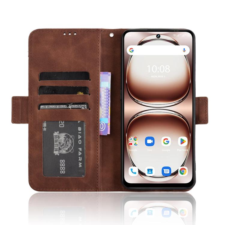 For Umidigi Note 100 / Note 100A Skin Feel Calf Texture Card Slots Leather Phone Case