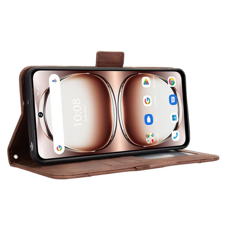 For Umidigi Note 100 / Note 100A Skin Feel Calf Texture Card Slots Leather Phone Case